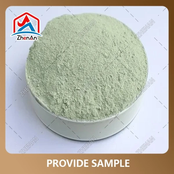 Green silicon carbide powder with high quality